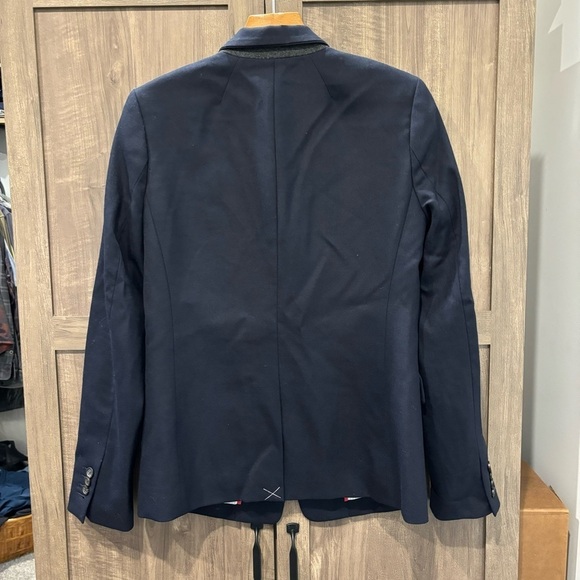 J Crew Regent Wool Blazer size 4 Navy Blue - Picture 3 of 11